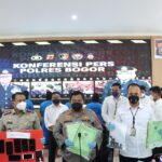 6 orang Mafia tanah dirungkus Polres Bogor: kerugian 24 pemohon sertipikat mengalami kerugian 10 Miliyar