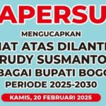 Jelang Pelantikan Gapersus Ucapkan Selamat Kepada Bapak Rudy Susmanto Sebagai Bupati Bogor 2025-2030