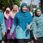 Ketua TP PKK Kabupaten Bogor, Eva Rudy Susmanto Tinjau Wilayah Kecamatan Tajurhalang