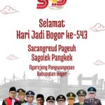 Ucapan HUT Kabupaten Bogor ke-543 Tahun