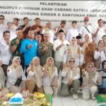 Ketum Gapersus Hadiri Pelantikan Ketua PAC Satria Gunung Sindur