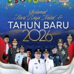 Pemerintah Kabupaten Bogor bersama Forkopimda Mengucapkan Selamat Hari Natal dan Tahun Baru. 