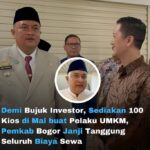 Pemkab Bogor Gratiskan 100 Kios untuk para Pelaku UMKM