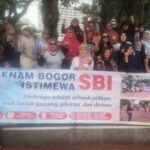 SBI Tetap Gelar Senam Pagi Meski Cuaca Tidak Bersahabat