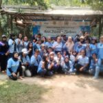 Keluarga Besar Gapersus dan Senam Bogor Istimewa (SBI) mengikuti kegiatan Touring & Refreshing Wisata Alam di kawasan Sungai Lewi Kunten