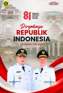 Pemerintah Kabupaten Bogor Mengucapkan Dirgahayu Republik Indonesia ke-81