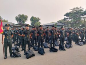 Pelantikan dan Penutupan prajurit TNI AD Di Rindam Jaya Condet Berjalan Sukses, 266 Prajurit Telah Dilantik
